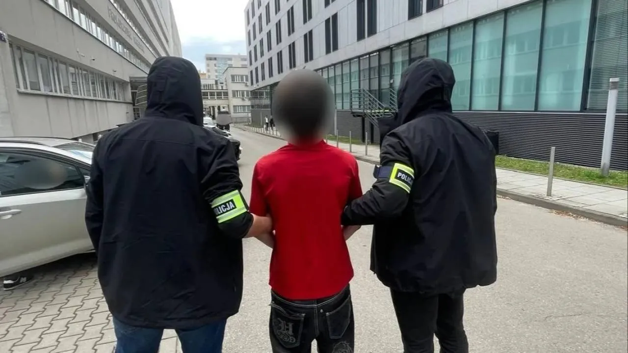 Mazał sprayem po krakowskich zabytkach. Złapany na gorącym uczynku