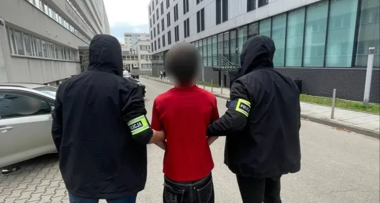 Mazał sprayem po krakowskich zabytkach. Złapany na gorącym uczynku