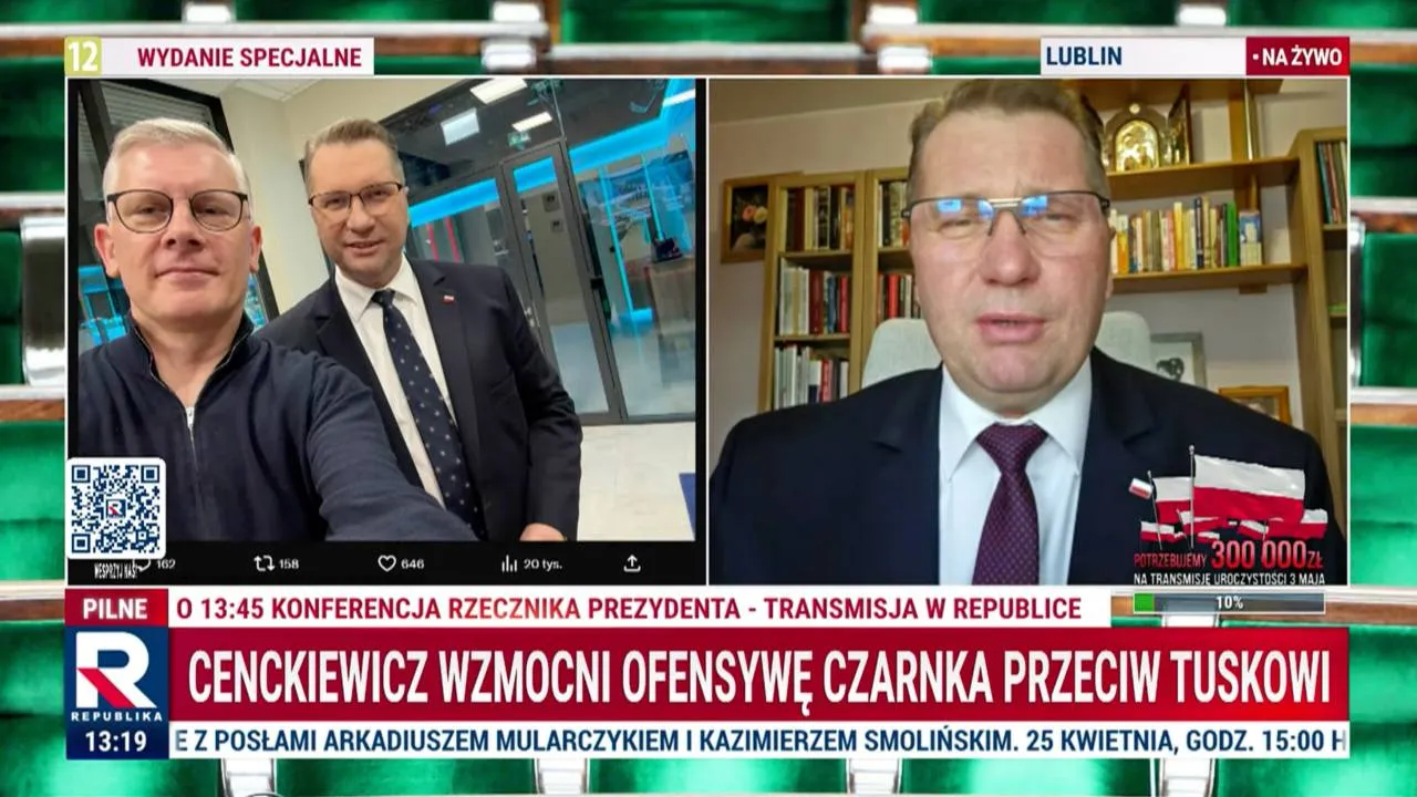 Czarnek o nadchodzącej współpracy z Cenckiewiczem: Dzięki temu ta walka będzie bardziej efektywna