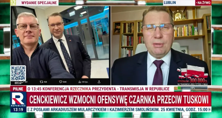 Czarnek o nadchodzącej współpracy z Cenckiewiczem: Dzięki temu ta walka będzie bardziej efektywna