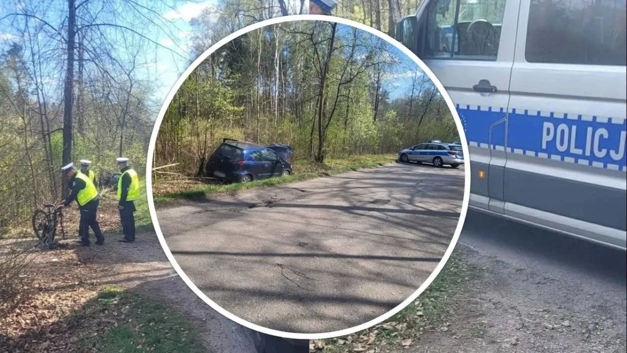 Tragedia na drodze. To tu zginął poseł Łukasz Litewka. ZOBACZ ZDJĘCIA