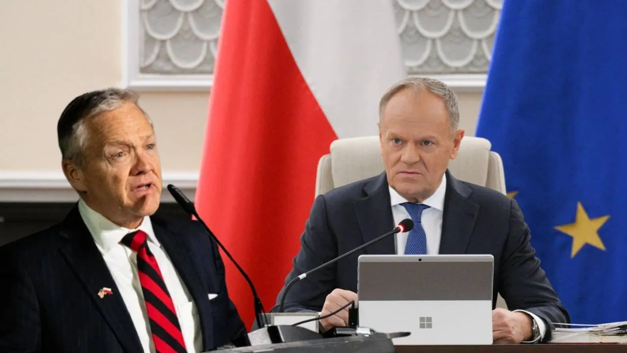Tusk kwestionuje lojalność USA wobec Polski. Głos zabrał ambasador Rose