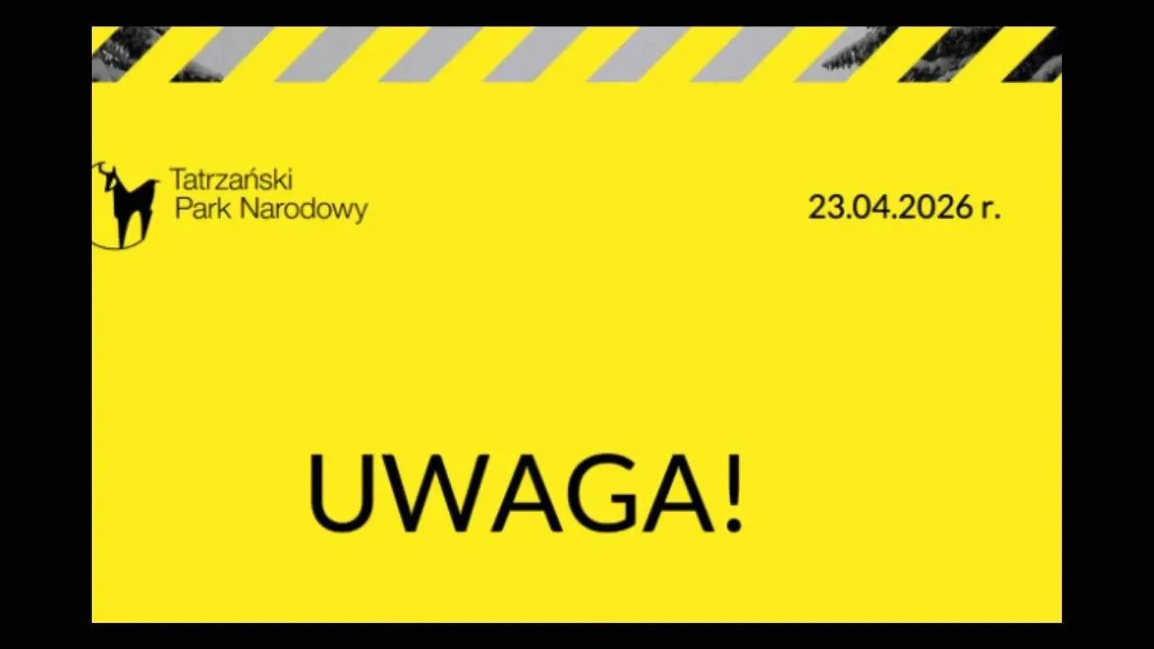 TPN z ważnym komunikatem dla turystów. "Nadchodzący weekend będzie ostatnią okazją w tym sezonie"