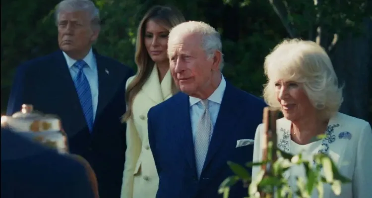 Brytyjska para królewska w Białym Domu. Pierwszy punkt programu zaskakuje