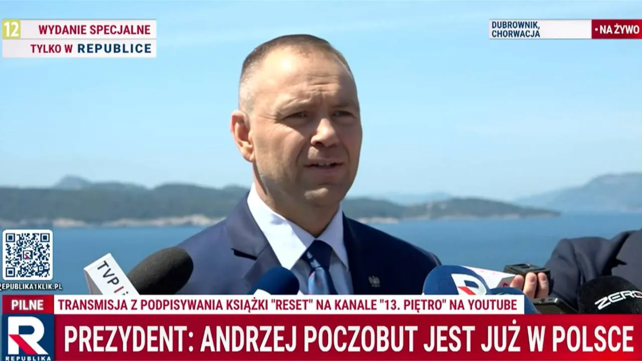 "Zły, niepotrzebny i szkodzący Polsce". Prezydent Nawrocki dosadnie o wywiadzie Tuska