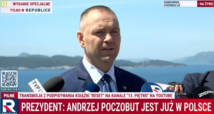 "Zły, niepotrzebny i szkodzący Polsce". Prezydent Nawrocki dosadnie o wywiadzie Tuska