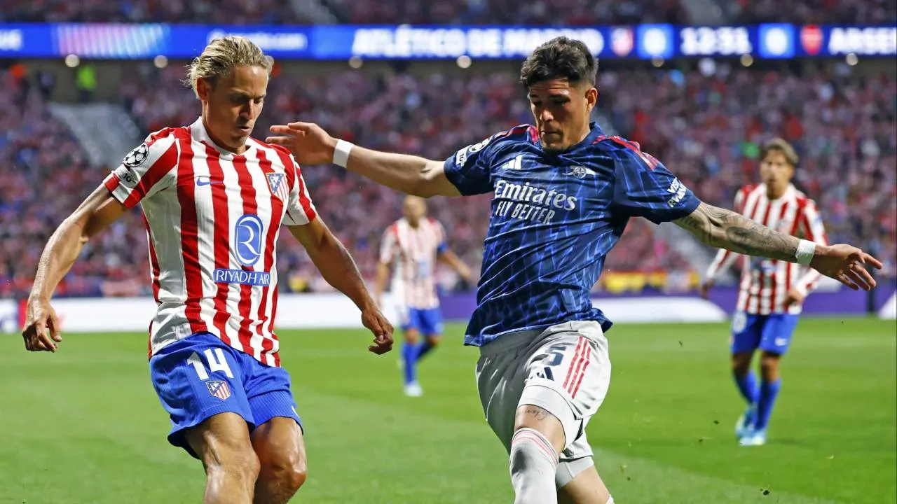 Karny półfinał Ligi Mistrzów. Atletico Madryt walczy o finał z Arsenalem [WIDEO]