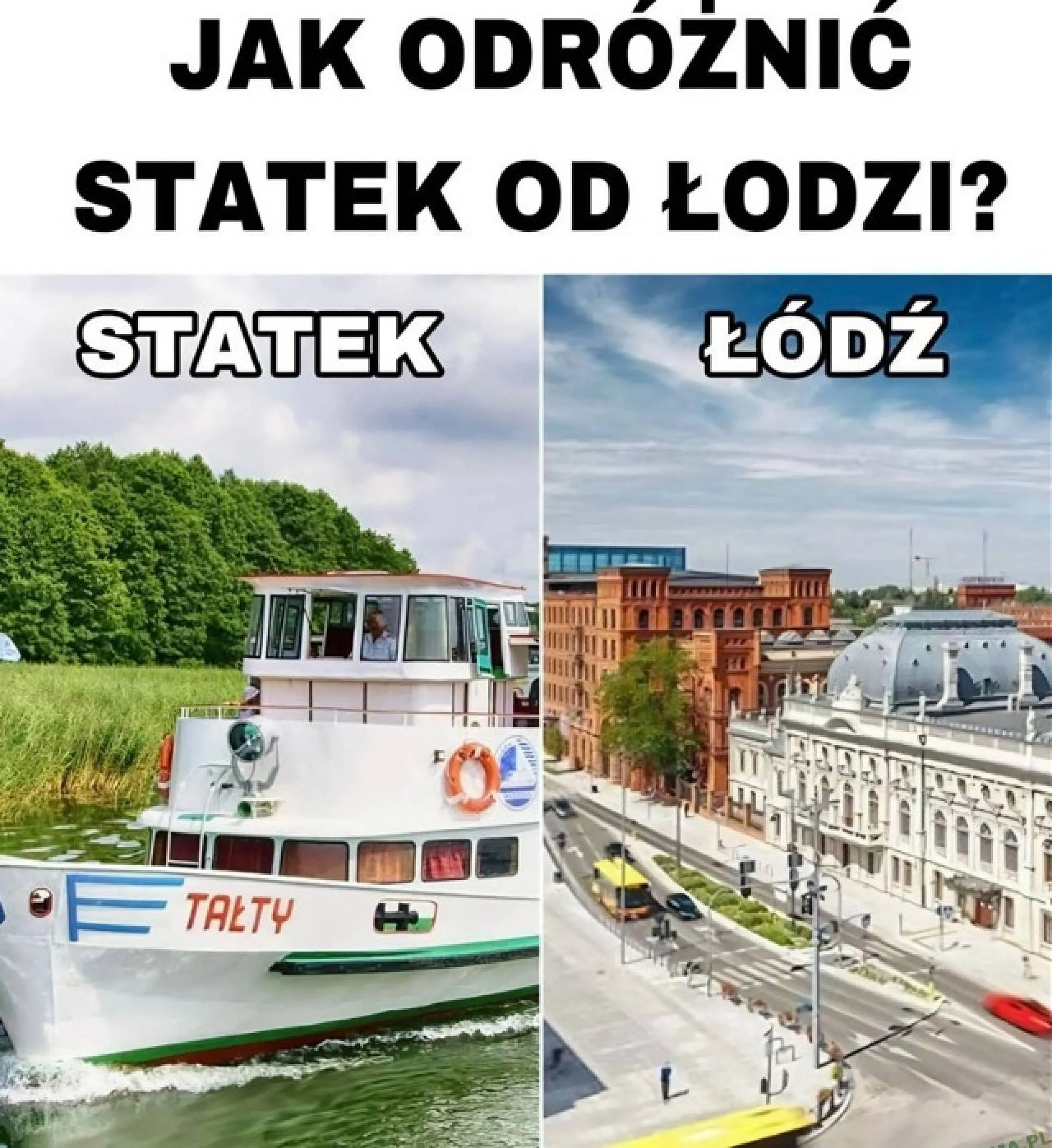 Statek i Łódź