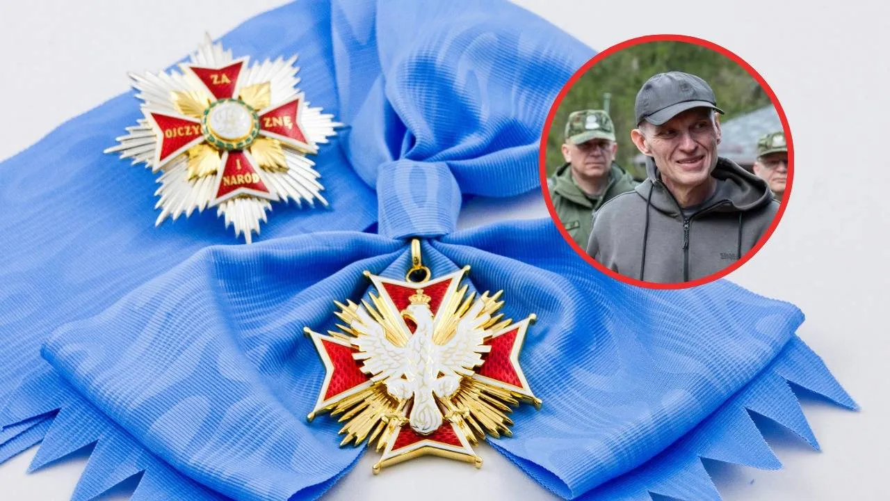 Order Orła Białego dla Andrzeja Poczobuta. Uroczystość na Zamku Królewskim