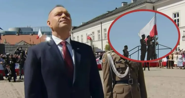 Zmiana flagi i wręczenie nominacji generalskich. Uroczystości z udziałem prezydenta [WIDEO]