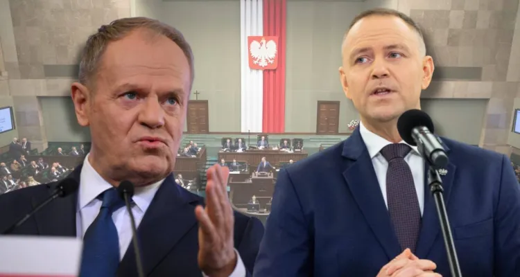 "Większości i tak nie będzie". Tusk uderza w prezydenta, który właśnie powołał nową radę