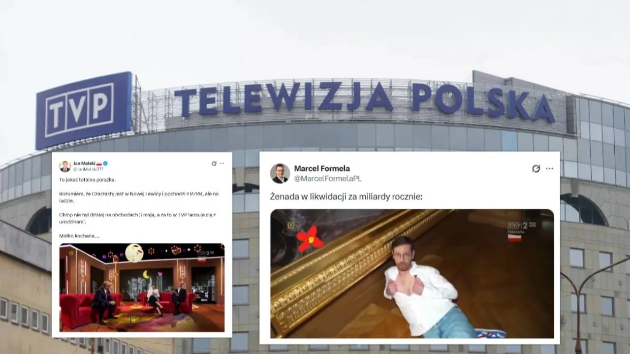 "100 lat" dla Czarzastego. Oto, jak TVP w likwidacji "uczciła" Święto 3 Maja [WIDEO]