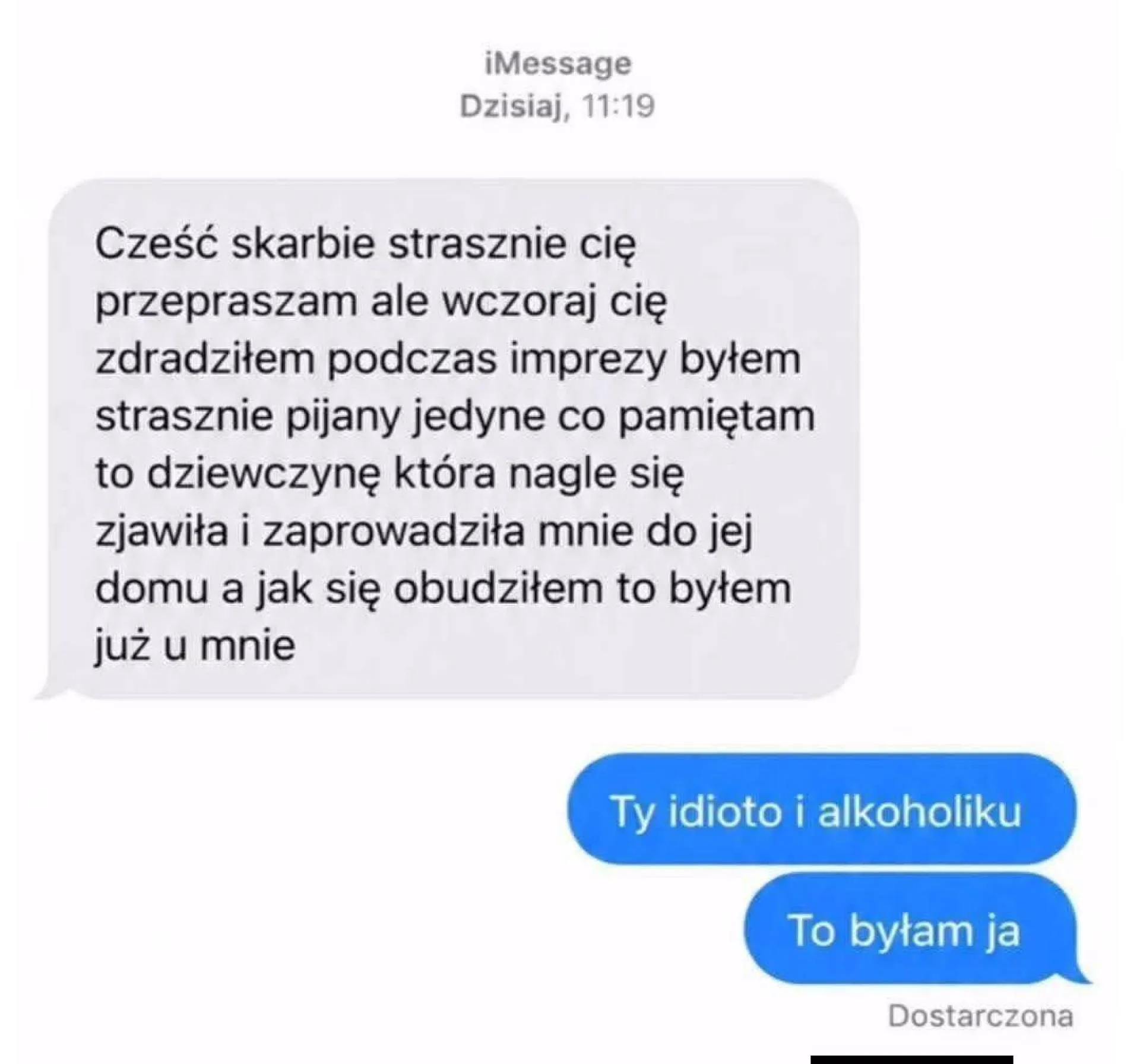 Chłopie...