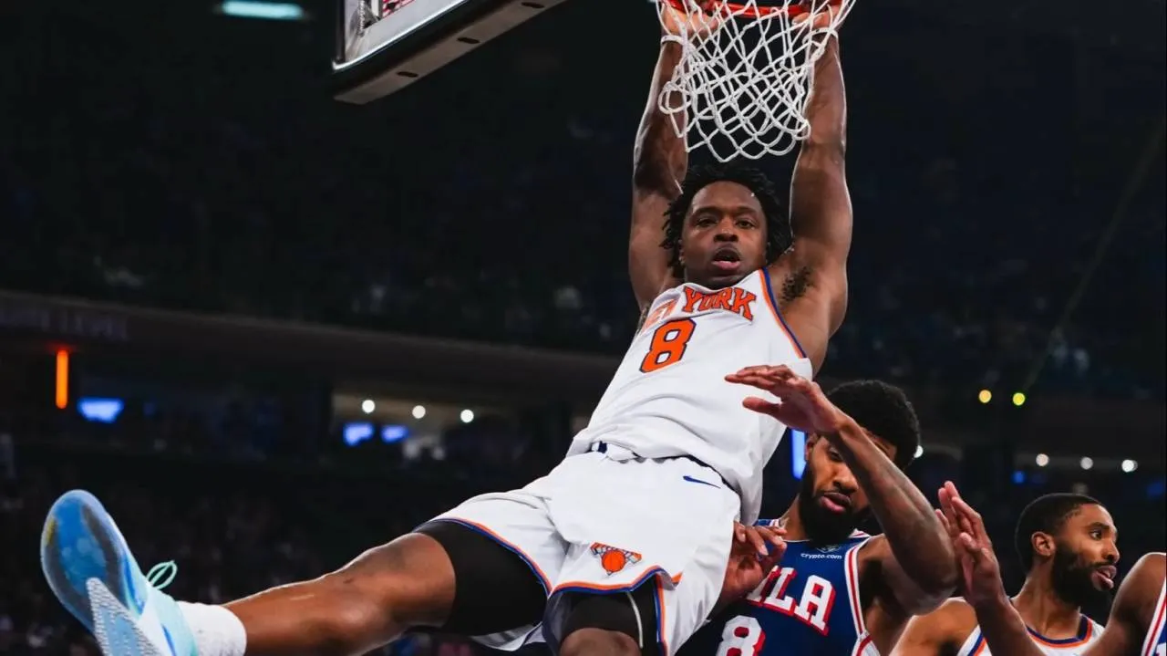 Nokaut w Nowym Jorku. Knicks rozbili 76ers [WIDEO]