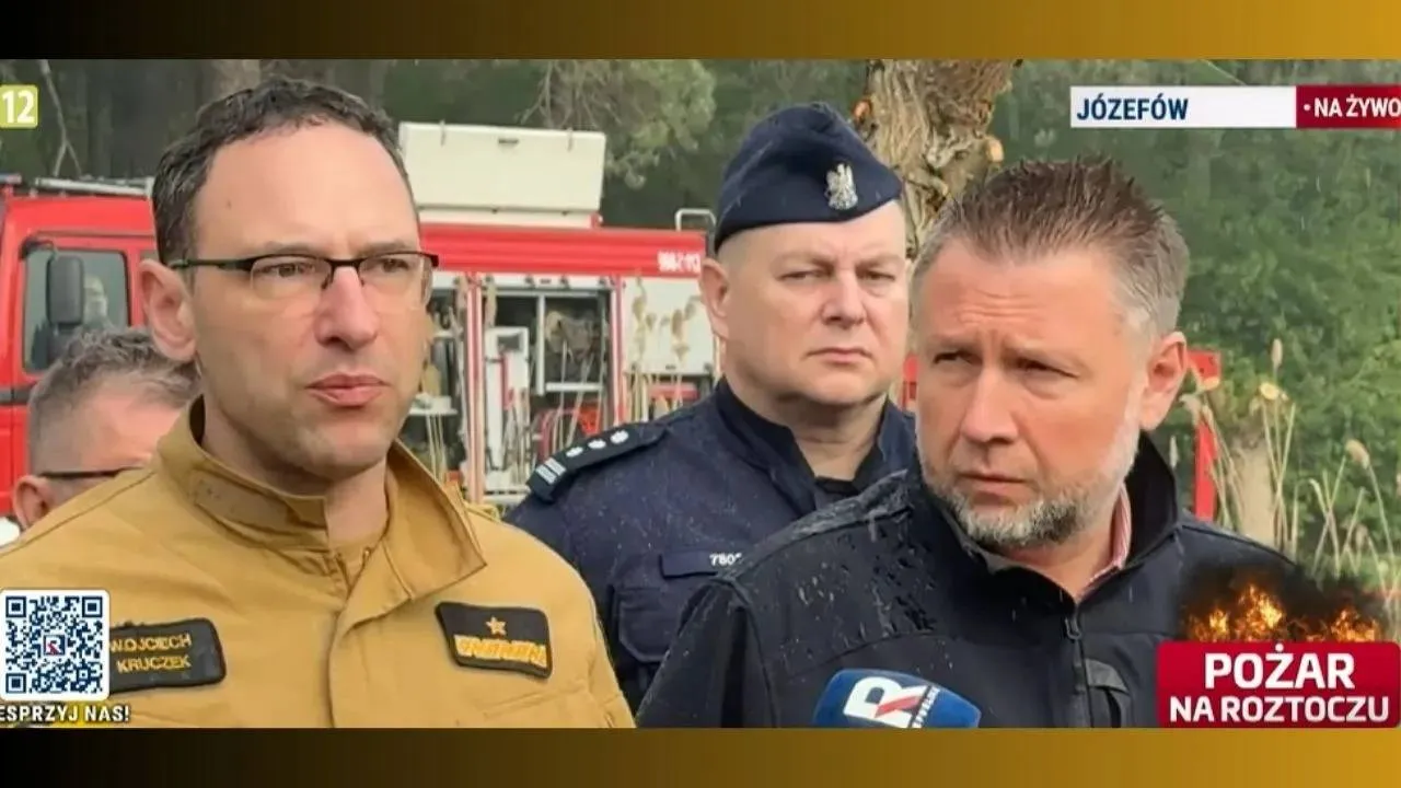 Trwa dogaszanie ognia w Puszczy Solskiej. Służby przekazały nowe szczegóły