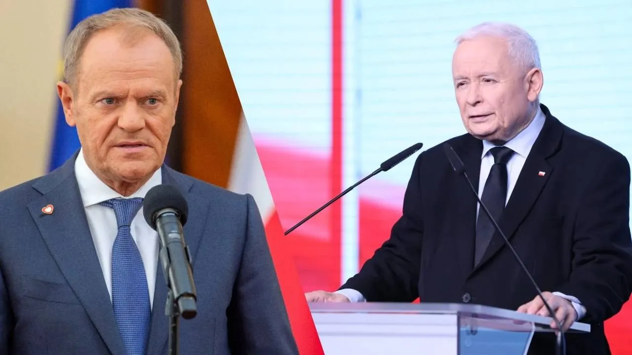 Prezes PiS podsumował wizytę Tuska w Watykanie. "Hipokryzja do entej potęgi!"