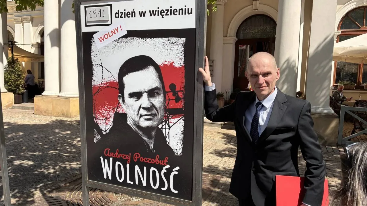 "Amerykańskie zaangażowanie do tego doprowadziło". Prezydencki minister wprost o uwolnieniu Poczobuta