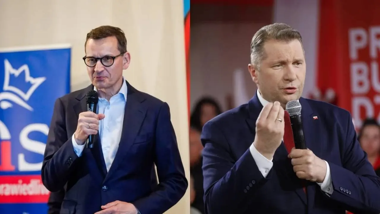 Czarnek i Morawiecki jednym głosem. "Te czasy się skończyły" - mówili w Chełmie