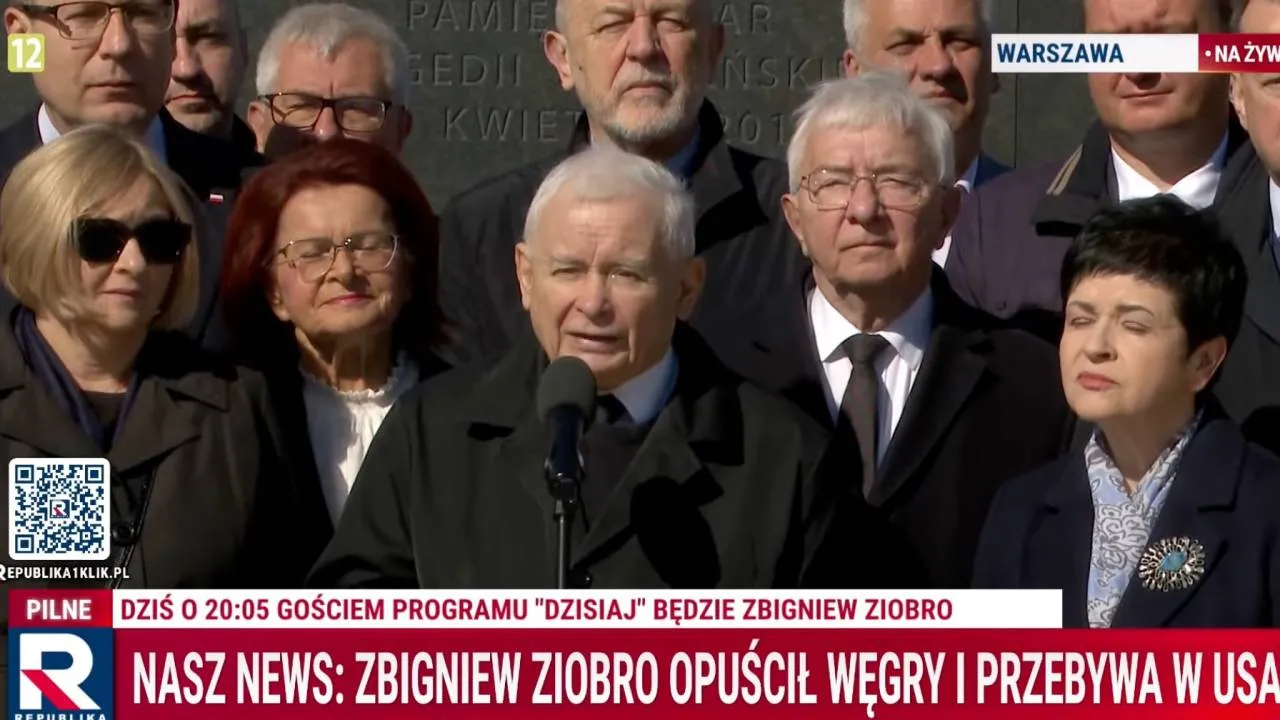 Prowokatorzy pod pomnikiem smoleńskim. Kaczyński: Niezawisłe sądy rozwiążą ten problem raz na zawsze