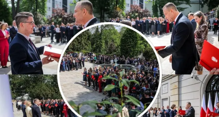 Prezydent Nawrocki wręczył nominacje sędziowskie. ZOBACZ ZDJĘCIA