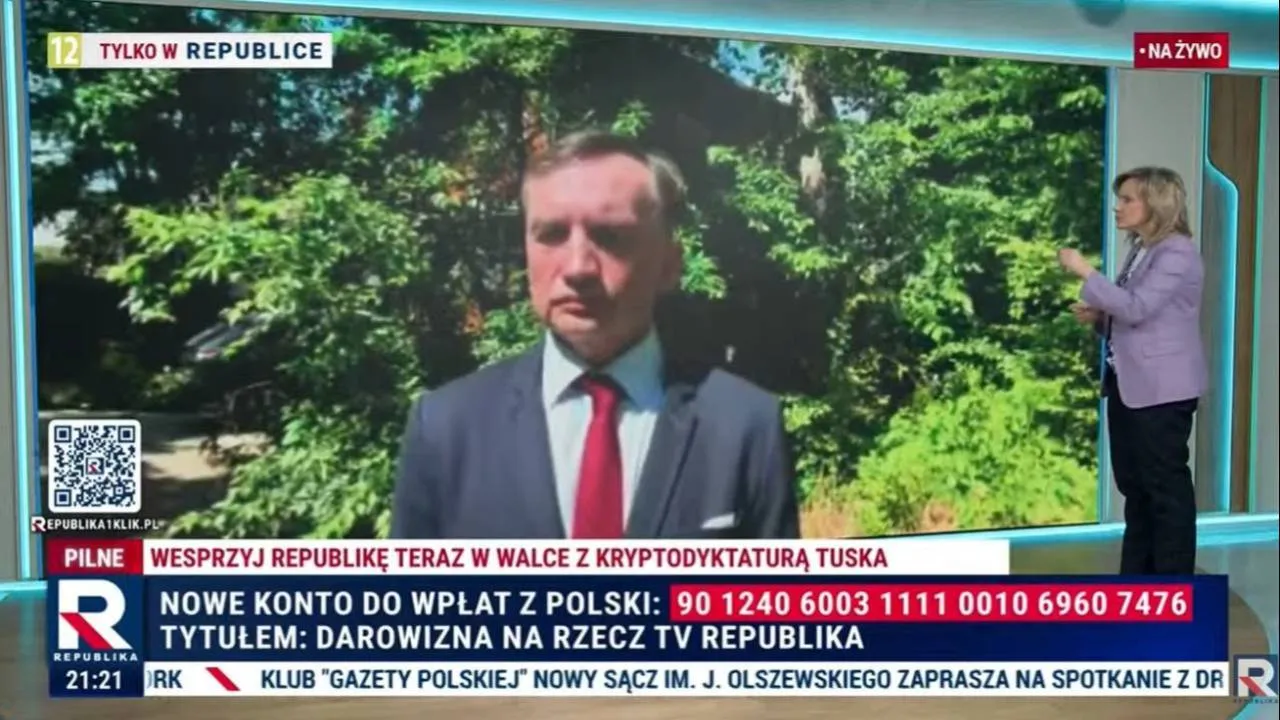 Ziobro zdradza szczegóły współpracy z Republiką: Uznałem, że łączenie tych dwóch ról jest zasadne