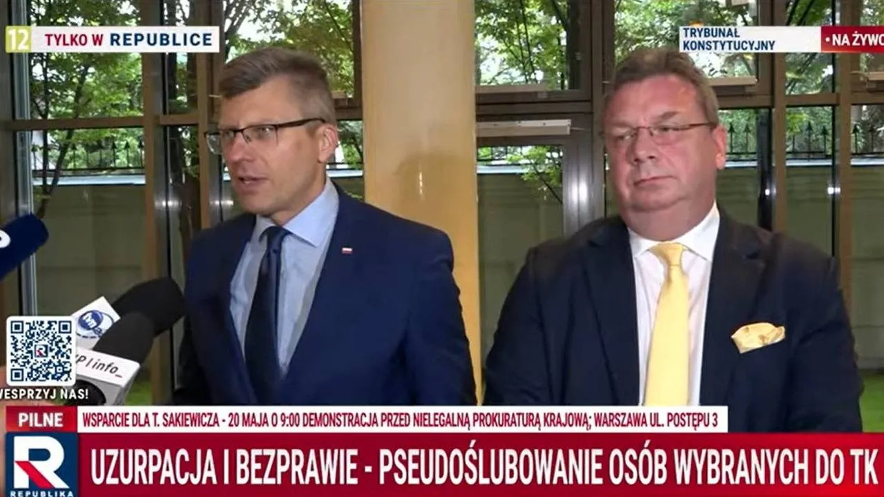 "To nie rewolucja". Warchoł i Wójcik o orzeczeniu Trybunału Konstytucyjnego ws. wyboru sędziów
