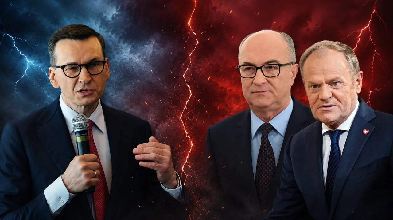 "Skorzystajmy z tej dźwigni". Morawiecki ostro o Czarzastym i Tusku: Jakby wykonywali pracę na czyjeś zlecenie