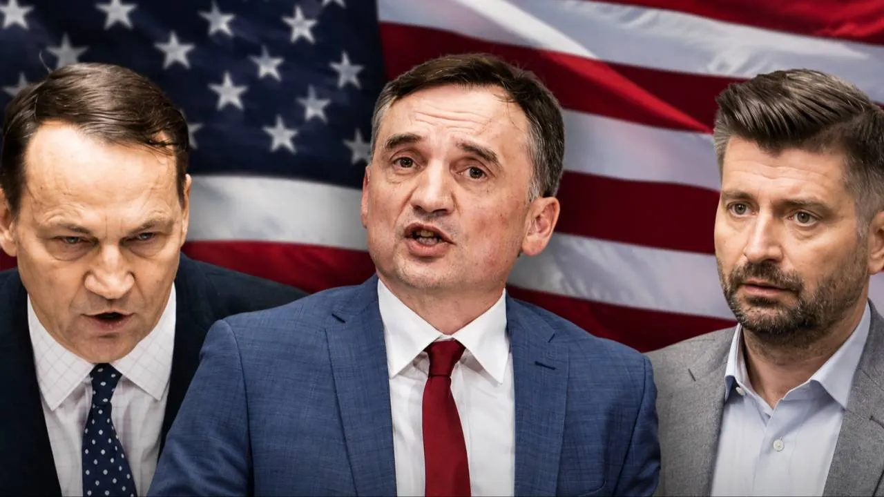 Wyjazd Ziobry powodem zgrzytów w koalicji? Śmiszek z "radą" dla Sikorskiego