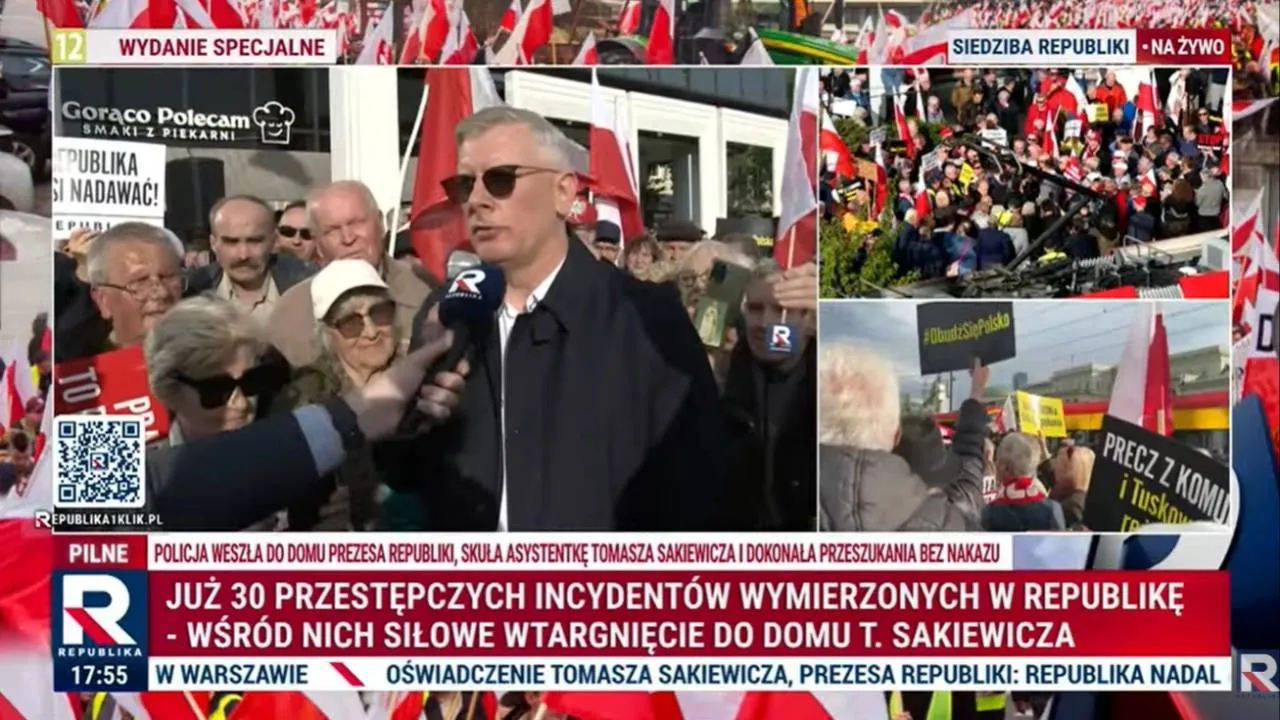 „Republika to nasze okno do wolności”. Cenckiewicz ma też apel: Musi nas być bardzo dużo
