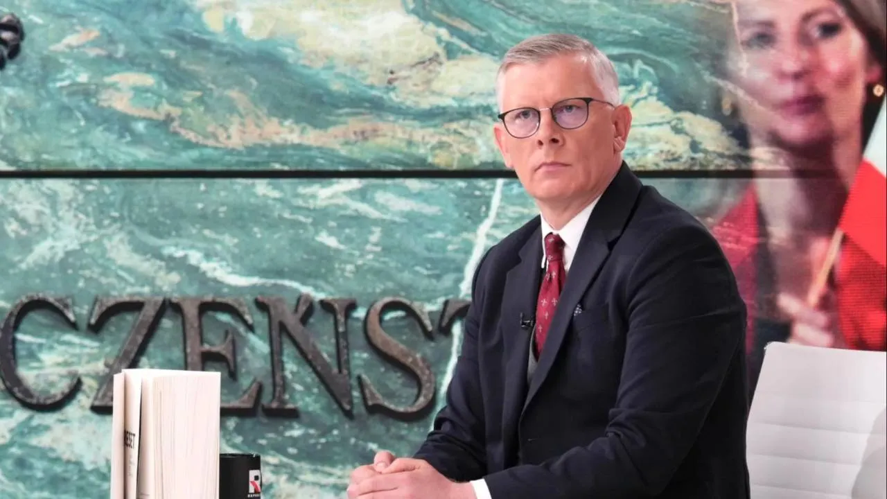 Policja u Sakiewicza. Cenckiewicz: Wszyscy powinniśmy bronić Telewizji Republika
