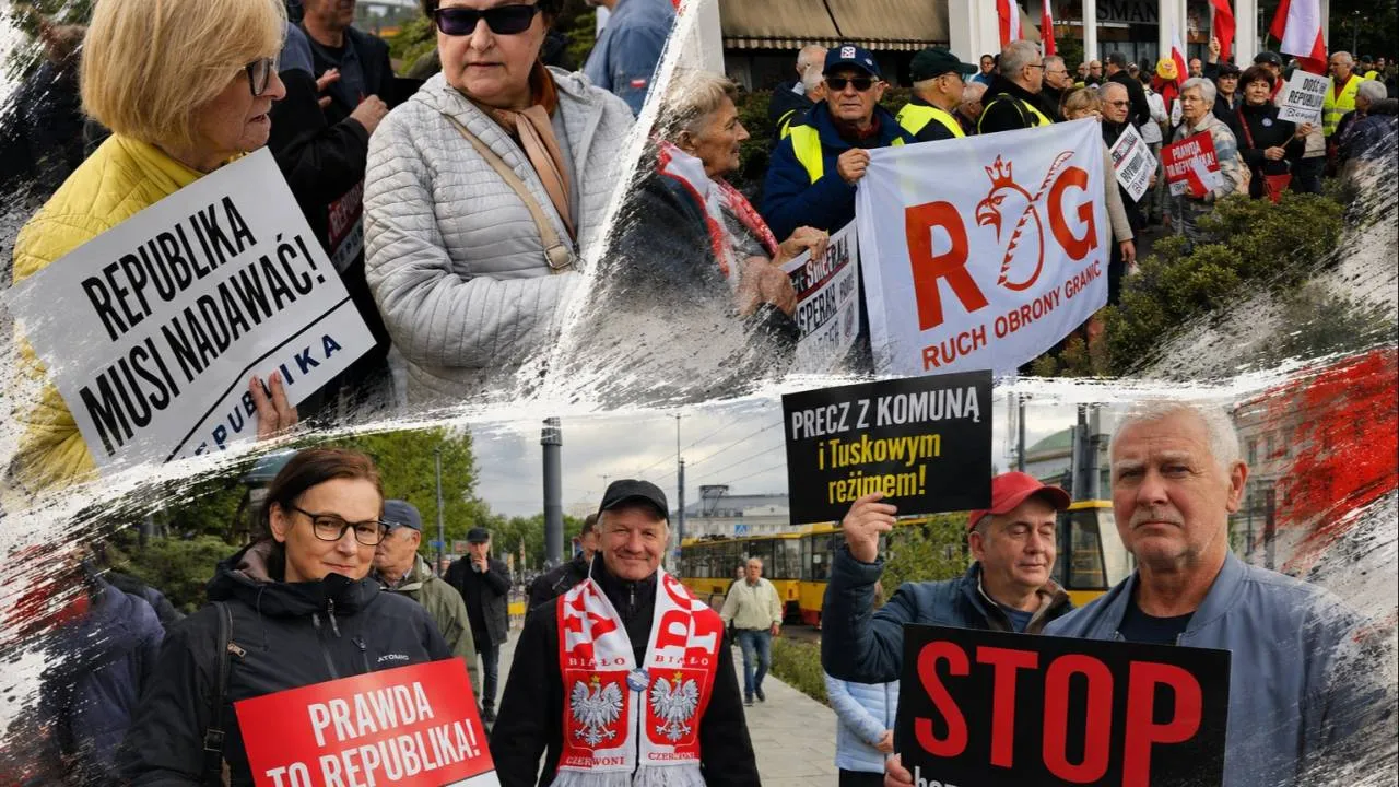 Demonstracja w obronie wolności słowa. "Republika musi nadawać!". ZOBACZ ZDJĘCIA