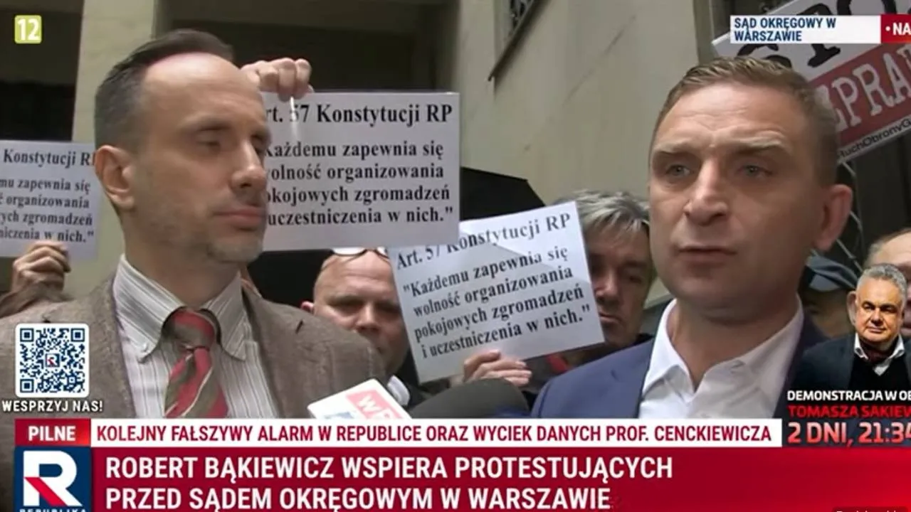 Ważą się losy "miasteczka gniewu" pod KPRM. „Tusk z Żurkiem się przestraszyli”