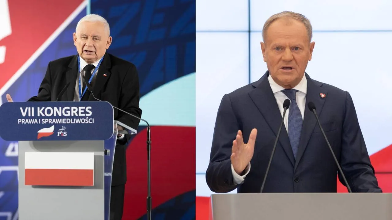 Mocne starcie liderów na X. Kaczyński odpowiedział Tuskowi. "Żal patrzeć"
