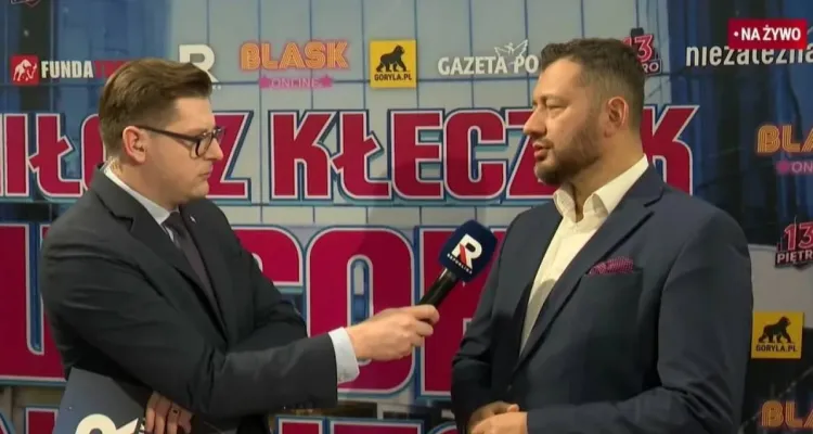 Lewicowy polityk ocenił interwencję policji u Sakiewicza. "Nadmierne środki"