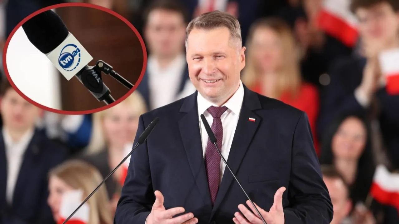 "Tylko TVN tego nie rozumie". Prof. Czarnek starł się z pracownicą stacji z Wiertniczej [WIDEO]