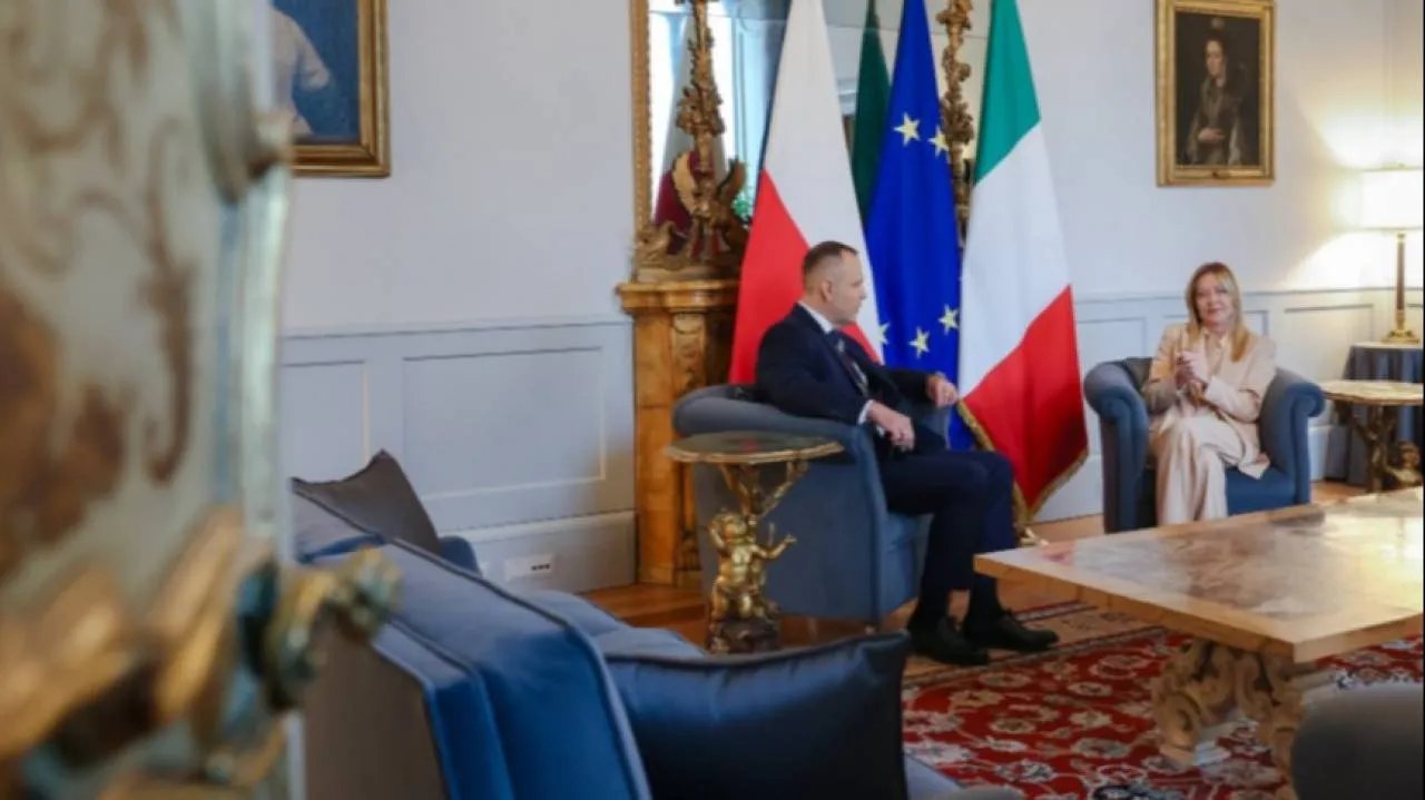 Już po spotkaniu prezydenta z premier Włoch. Meloni podkreśliła doskonałe i solidne partnerstwo