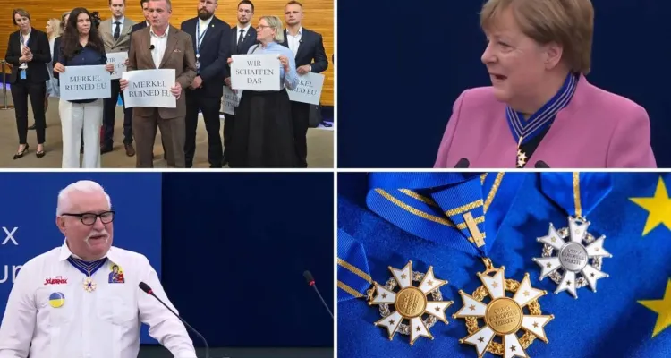 Angela Merkel z najwyższym unijnym odznaczeniem. Burza w komentarzach: 