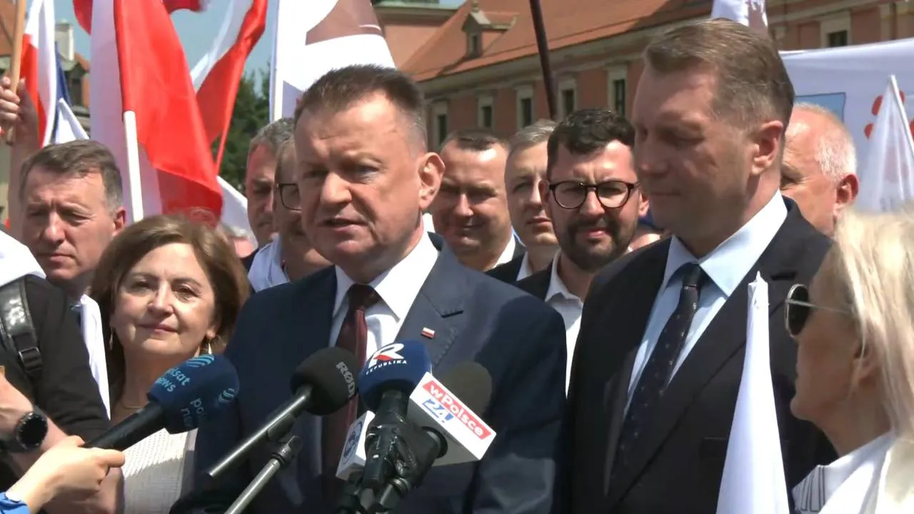 "Nie akceptujemy waszej religii klimatycznej". Mocne słowa pod adresem von der Leyen na manifestacji [WIDEO]