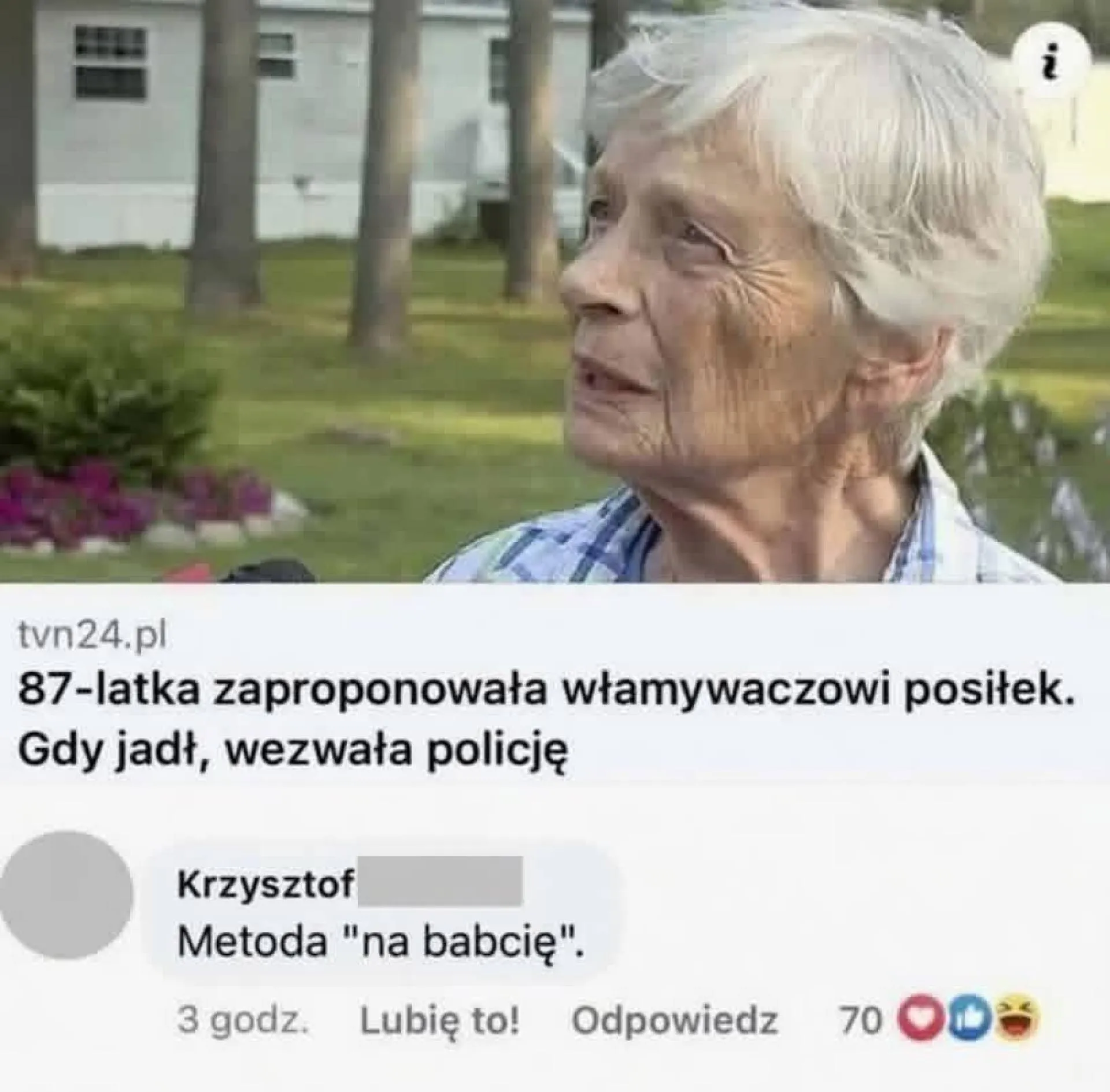 Przechytrzyła go