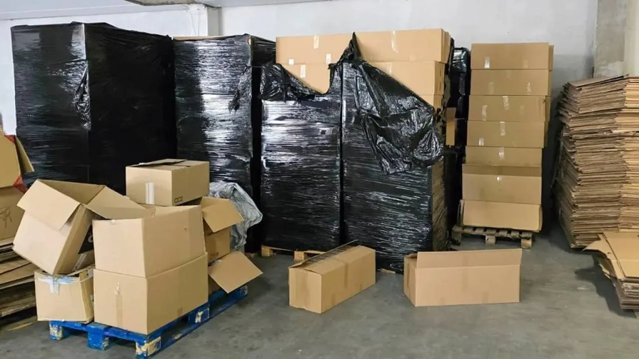 580 tys. paczek papierosów bez akcyzy. Duża akcja KAS na Lubelszczyźnie [WIDEO]