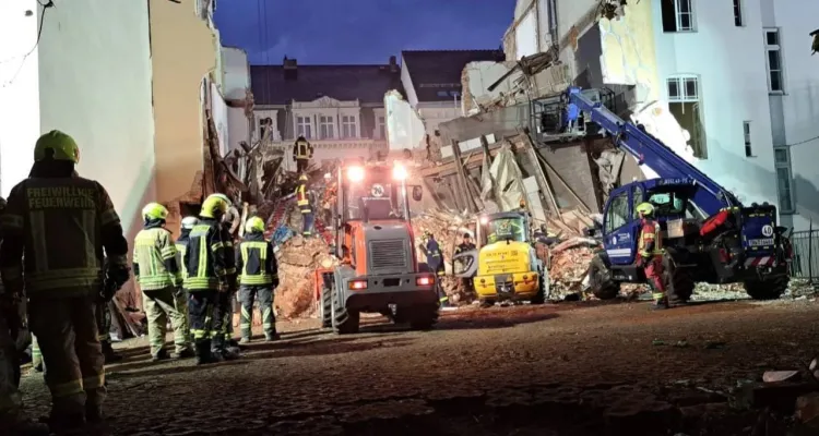 Tragedia przy granicy z Polską. W gruzach znaleziono ciało [ZDJĘCIA]