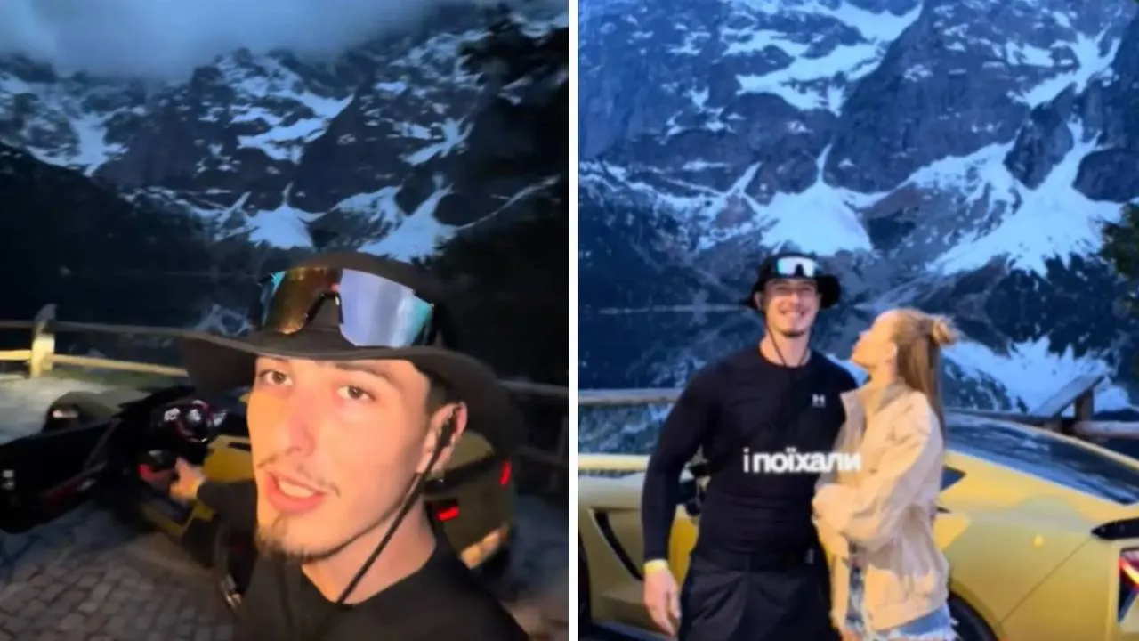 Ukraiński influencer wjechał na Morskie Oko. Mandat - 100 złotych