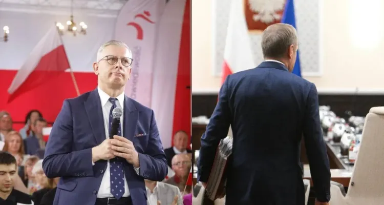 Cenckiewicz zdradził, co usłyszał od Tuska. 