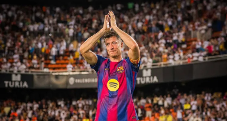 Robert Lewandowski pożegnał się z Barceloną w swoim stylu. Polaka docenili nawet kibice rywali