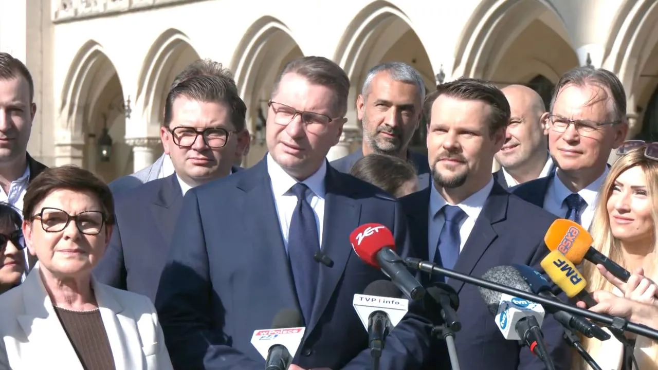 Czarnek w Krakowie: To początek walki o demokrację w Polsce