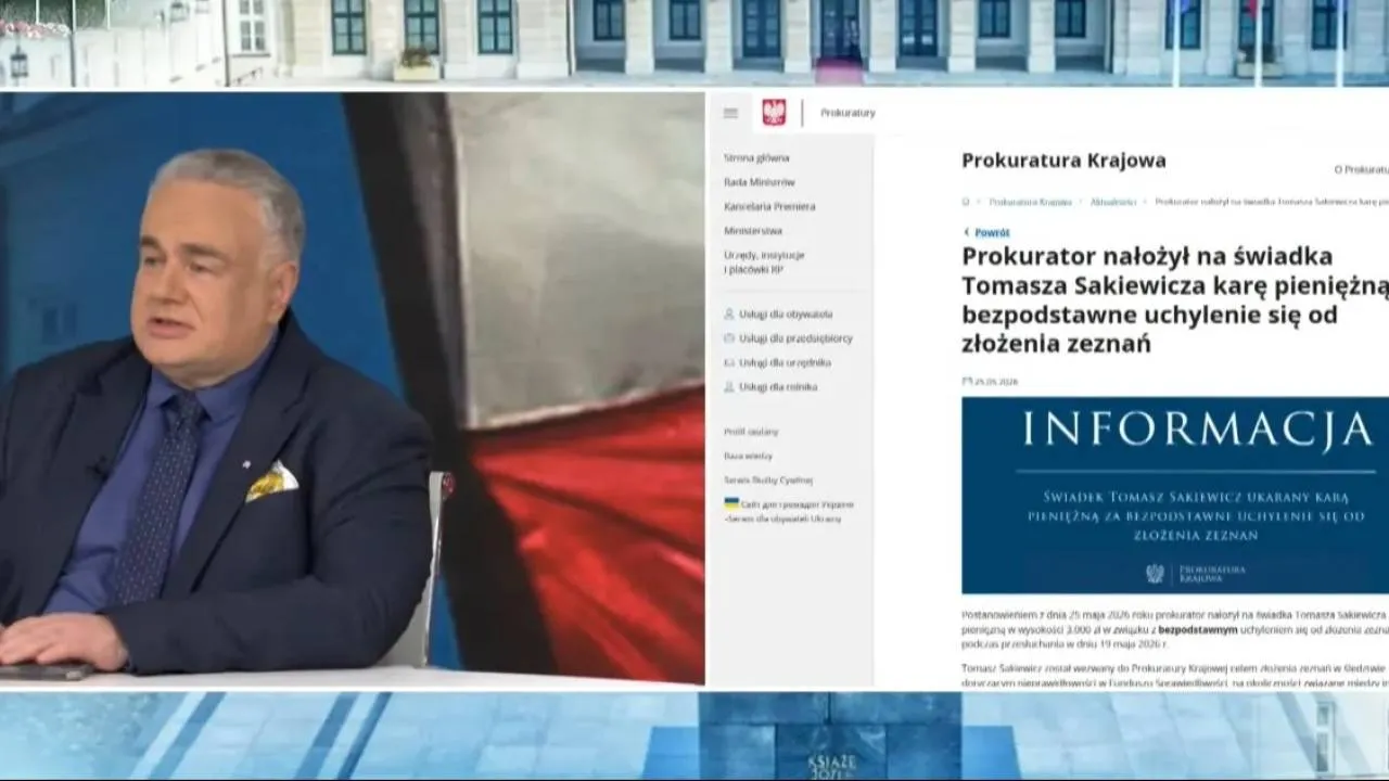 Prezes TV Republika ukarany. Sakiewicz: "Ten, kto to wymyślił, ten upadł na głowę"