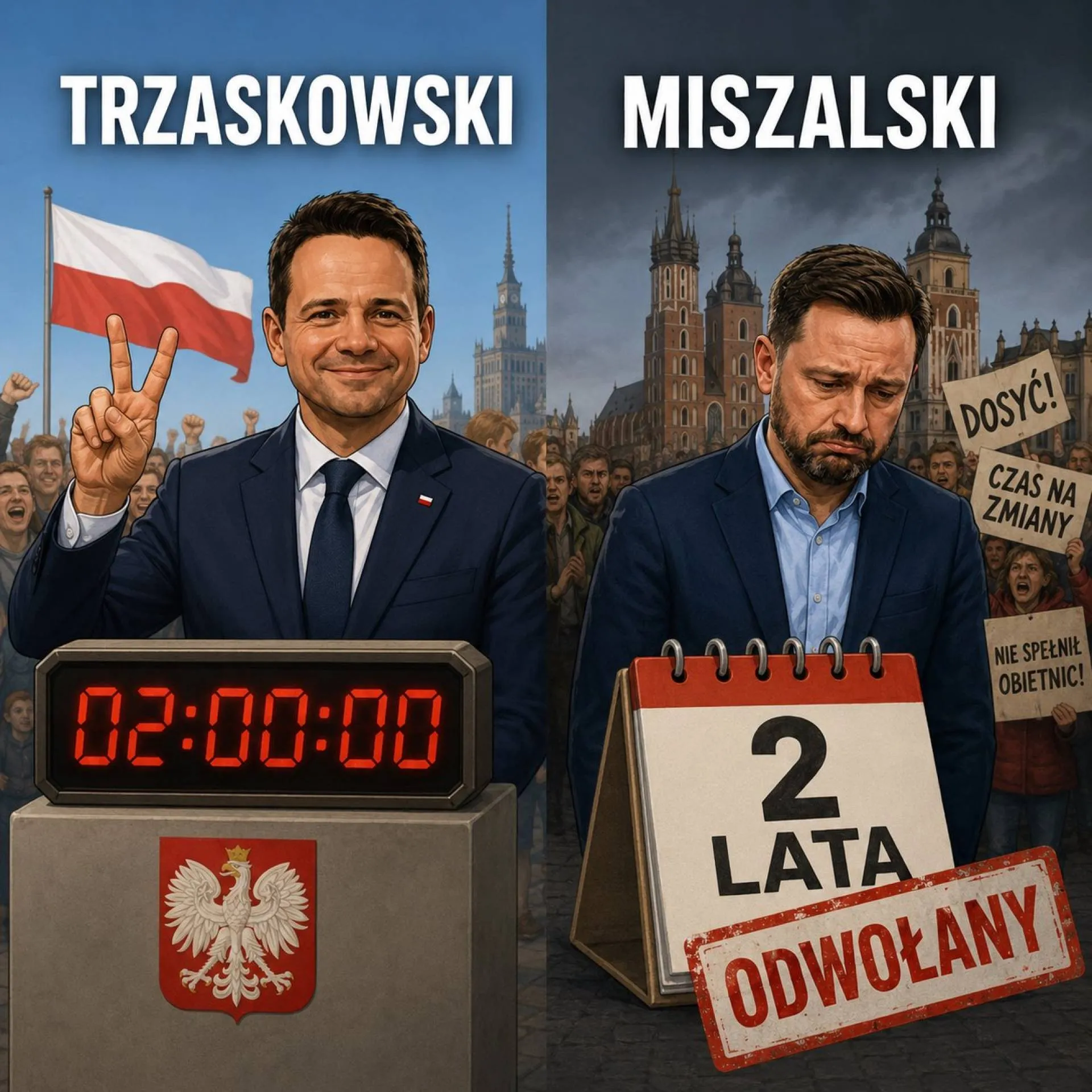 2 godziny vs. 2 lata