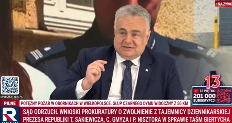 Prokuratura próbuje łamać tajemnicę dziennikarską. Sakiewicz: Chodzi o podstawowe wolności