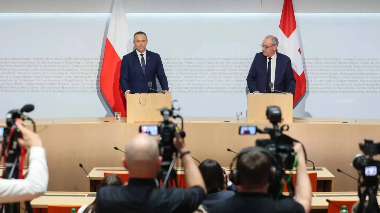 „Rosja pozostanie głównym zagrożeniem”. Prezydent Nawrocki po rozmowach z władzami Szwajcarii