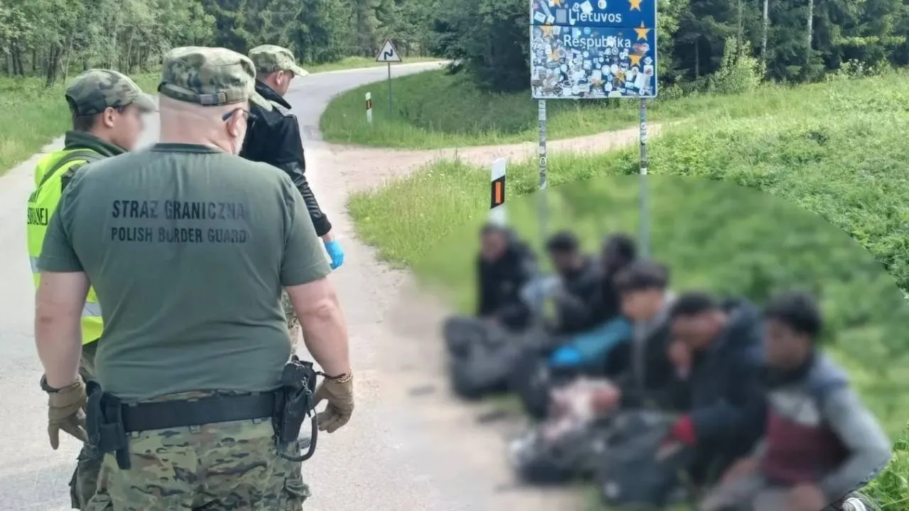 Kilkunastu nielegalnych imigrantów zatrzymanych przy samej granicy. SG poinformowała o szczegółach